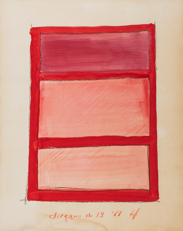 Lotto 97: TANO FESTA - "Disegno n°13", 1961