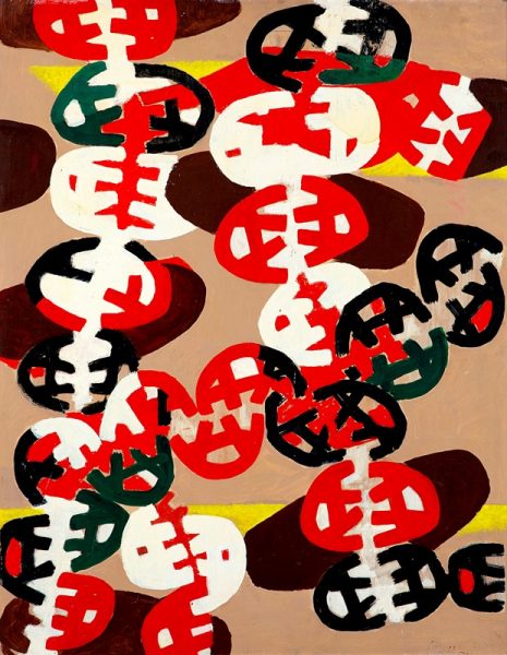Lotto 77: GIUSEPPE CAPOGROSSI - Superficie 9 (Incroci), 1951