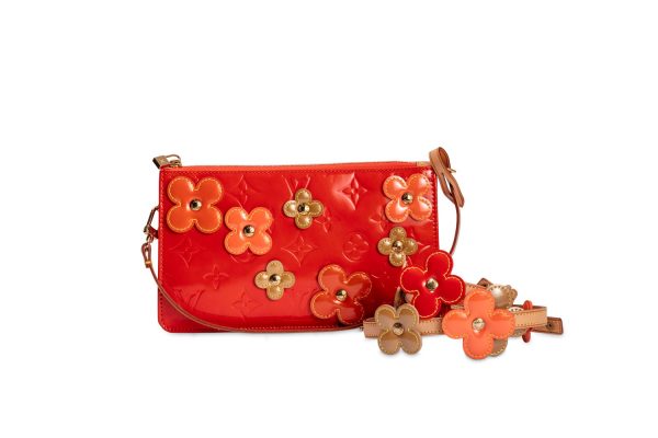 Louis Vuitton, pochette Lexington Fleurs, 2002 | Oggetto in asta a maggio a Roma